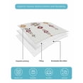 thumbnail image 5 of Southwest Geometric Twin Size Down Alternative Comforter,Lightweight Comforter Quilt Bedding Set with Pillow Shams Western Boho Ethnic Beige Grey Wooden All Seasons Bed Comforter Duvet Insert 68"x86", 5 of 7