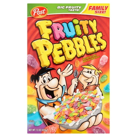 Post Fruity Pebbles Cereal 15 oz. Box - Walmart.com