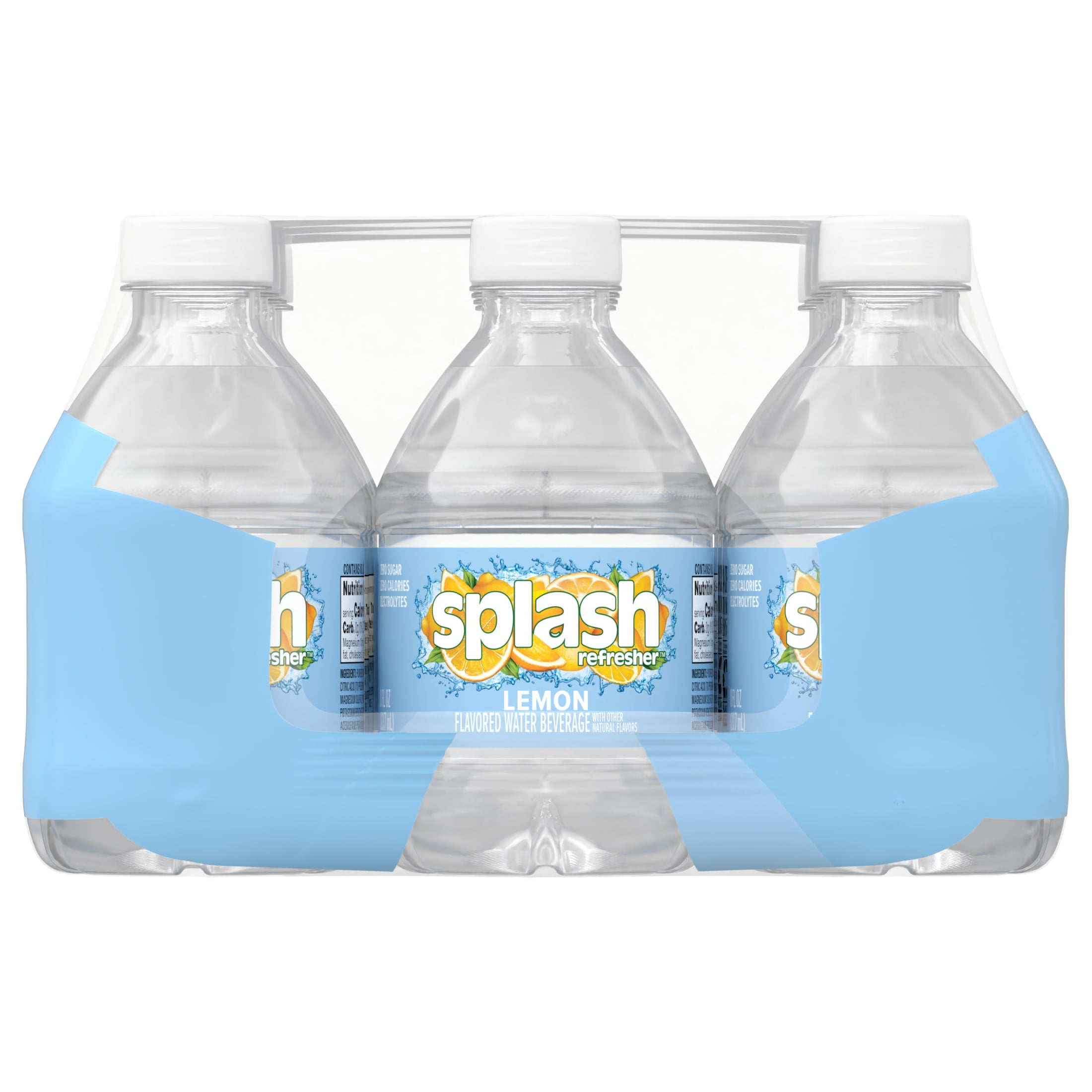 Lemon Splash Water 12pk | Sparkling water for grocery retail