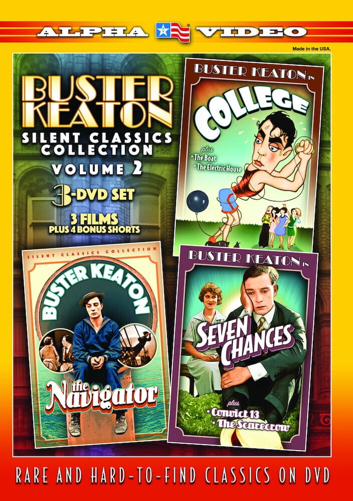 Buster Keaton Silent Classics Collection (DVD), Alpha Video