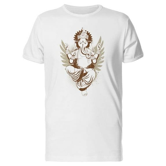 Ethnic Elephant Artwork Tee Men's -Image by Shutterstock