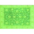 thumbnail image 1 of Ahgly Company Indoor Rectangle Oriental Green Traditional Area Rugs, 3' x 5', 1 of 4