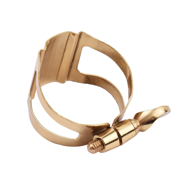 Labymos Muslady Réglage à Vis Unique Ligature de Saxophone Ligature Compacte Durable pour Saxophone Alto