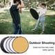 thumbnail image 5 of Reflector de fotografía Placa de iluminación de tablero de luz de relleno portátil plegable 5 en 1 para transmisión en vivo de retratos fotográficos, 60 cm Inevent EL004814-01, 5 of 7