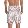 thumbnail image 6 of KLL Romantic Travel In Paris for Men's 1-Pack Shorts,Sleep Pajama Shorts for Men Soft Pj Shorts Men's Pajama Bottoms Sleepwear -X-Large, 6 of 7