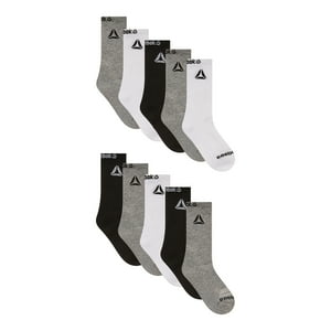 Reebok Boys Pro-Series Crew Socks 10-Pack