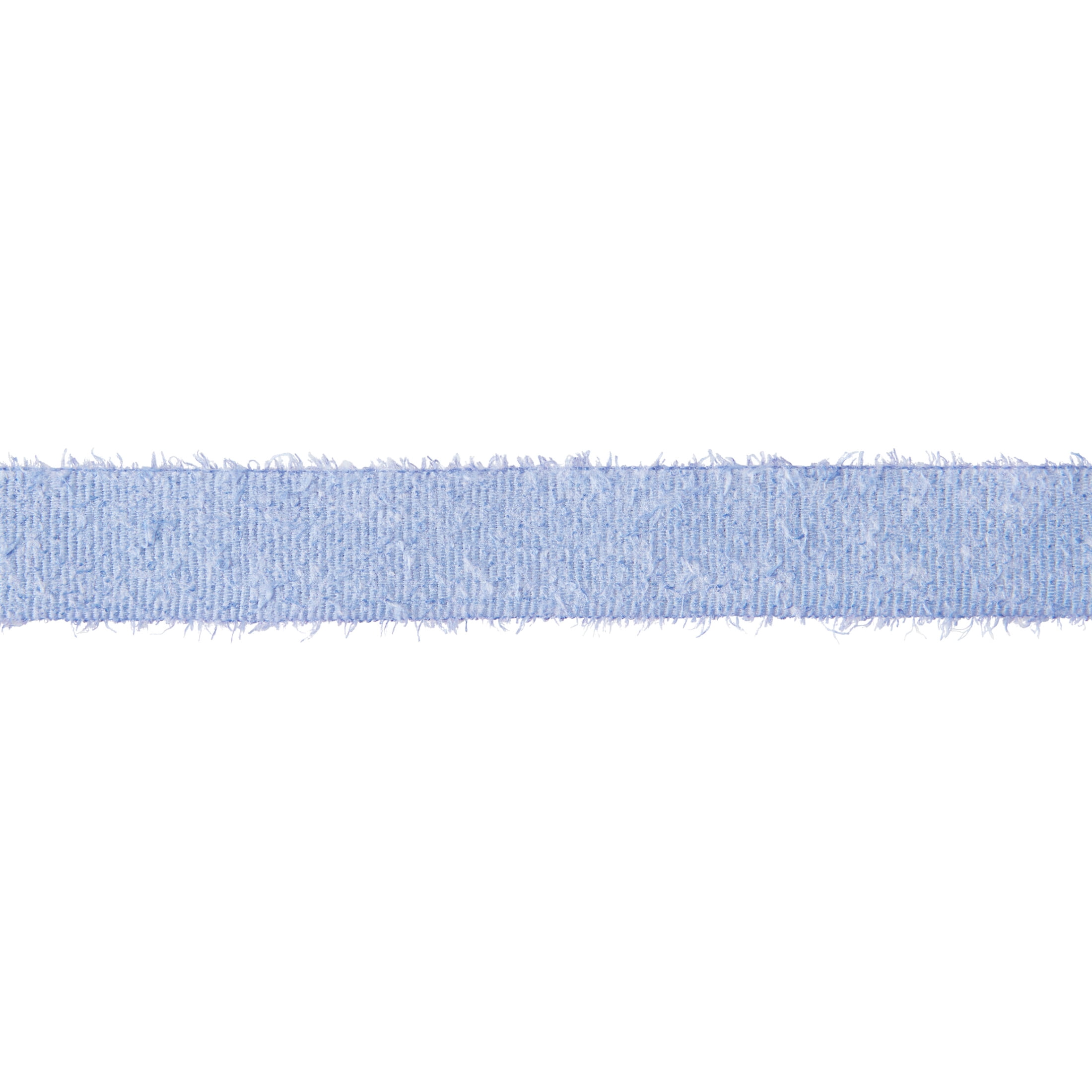 Hillfolk 0.875 texture woven blue 9ft ribbon, for crafts and gifting