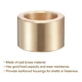 thumbnail image 3 of Uxcell 13mm x 19mm x 12mm Sleeve Bearings Wrapped Oilless Bushings Cast Brass 2 Pack, 3 of 5
