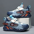 thumbnail image 3 of Kids Low Top Mesh Casual Sneakers, Breathable Non-Slip Running Shoes for Spring Summer Autumn, 3 of 4