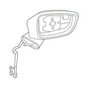 Genuine OE Mazda Door Mirror - BACV-69-121B