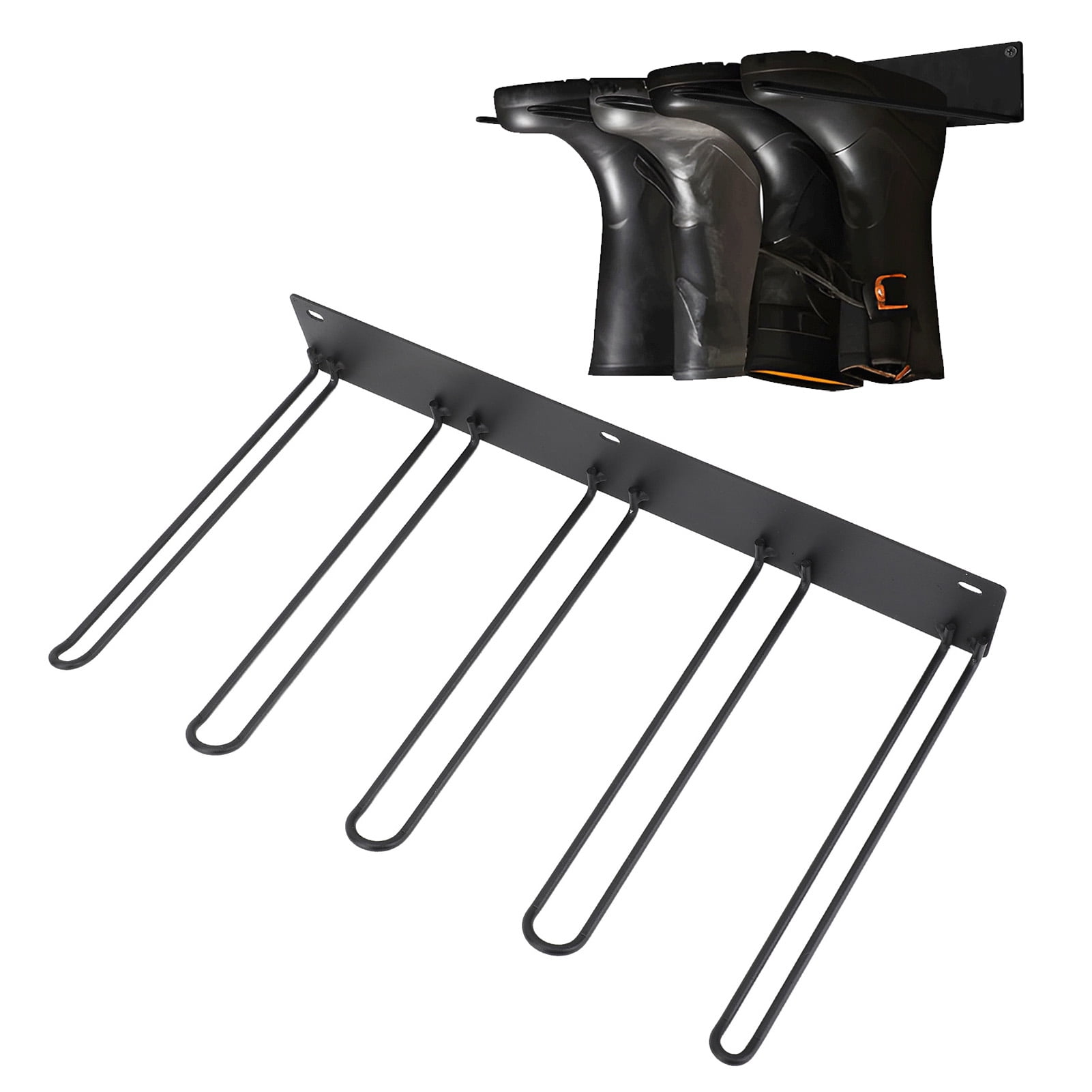 Boot Rack Wader Hangers Wrinkle Free Wall Mounted For Entrances Walmart