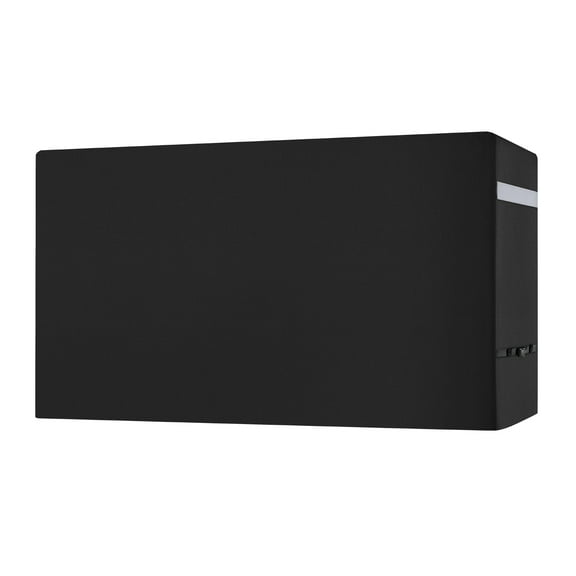 KFFKFF 59-Inch BBQ Grill Cover, Outdoor Waterproof and Weather-Resistant, Durable 600D Polyester with Secure Buckles, Black