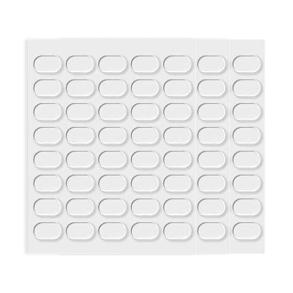 Shockproof Clear Gel Pads for Car Figurines, Adhesive Stickers, Secure Dashboards Decorations No