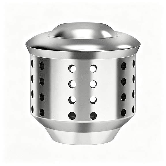 NORIZF Moka Pot Stovetop Espresso Coffee Maker Accessories Anti-Splash Valve Stainless Steel,Essential Moka Pot Accessories