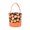 B, variant on Halloween Candy Storage Basket,Pumpkin Print Cloth Bucket with Handle for Indoor,Outdoor,Party,Home,Decor Prop