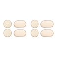 thumbnail image 1 of Injueey Canasta de Fondo Base de Ovalada Ganchillo con Agujeros para Canasta de Hilo Type1 NO1, 1 of 4