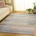 thumbnail image 3 of SAFAVIEH Blair Diego Abstract Machine Washable Area Rug, 4' x 6', Grey/Beige, 3 of 14