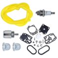 thumbnail image 4 of Fuel Filter Line Hose Primer Bulb Carburetor Repair Kit Compatible Walbro Wya Model Carburetor K20-wya Lawn Mower Engine Replace Part, 4 of 5