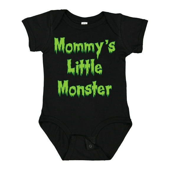 Inktastic Mommy's Little Monster Boys or Girls Baby Bodysuit