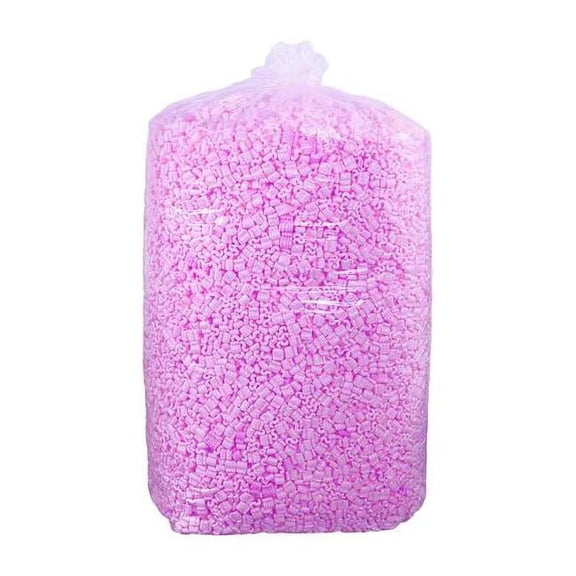 PARTNERS BRAND 20NUTSAS Anti-Static Loose Fill,20 Cubic Feet,Pink