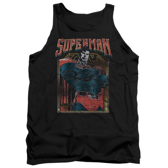 Superman - Head Bang - Tank Top - Medium