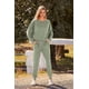 thumbnail image 3 of Conjunto Deportivo PRETTYGARDEN Otoño Mujer 2 Piezas de Punto Canalé XX-Large, 3 of 8