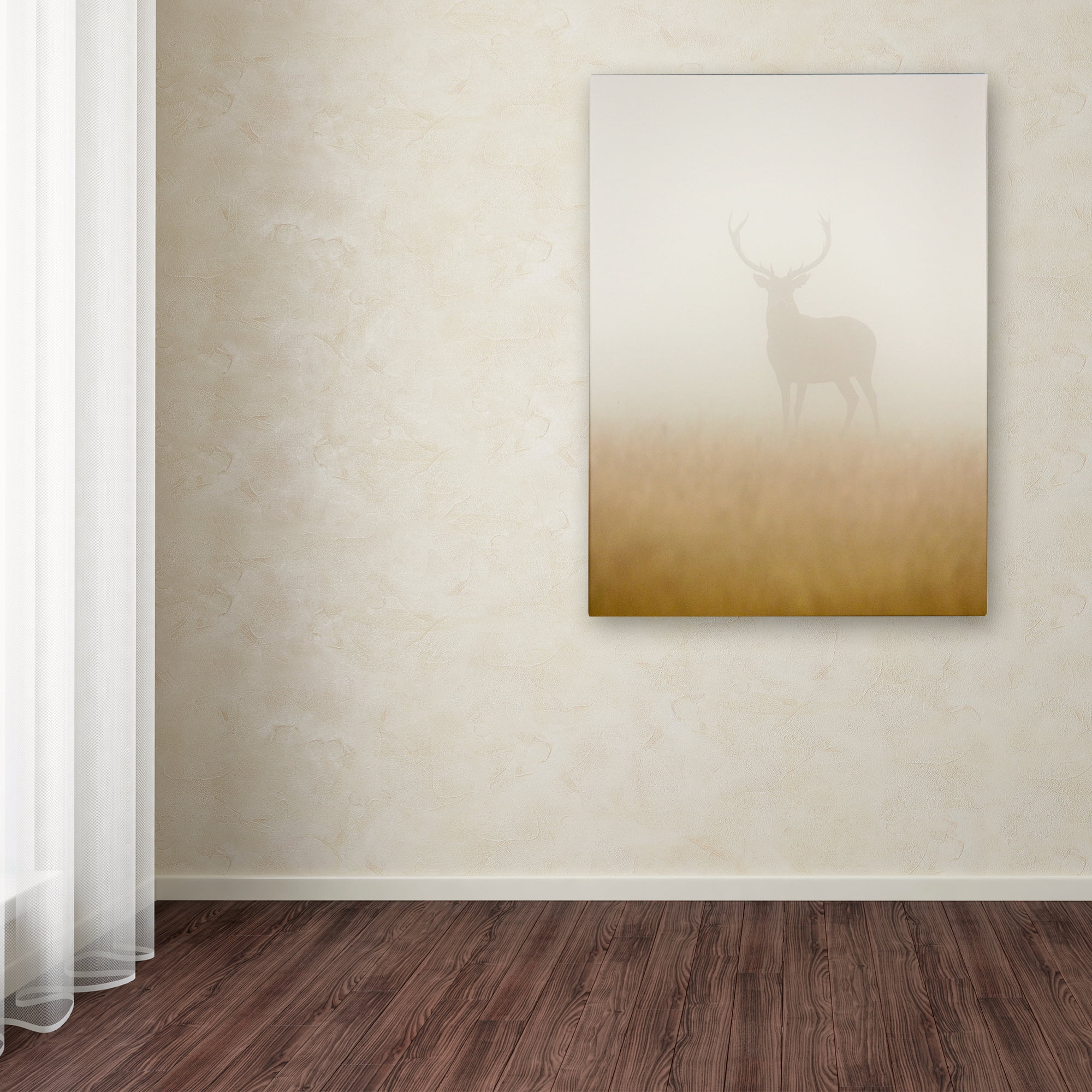 Trademark Fine Art 'Ghost Stag' Canvas Art by Stuart Harling