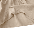 thumbnail image 4 of LYMAYTER Girl Spring Autumn Dress Solid Color Round Neck Long Sleeve Dresses Kids A Line Swing Dress 2-7Y, 4 of 8