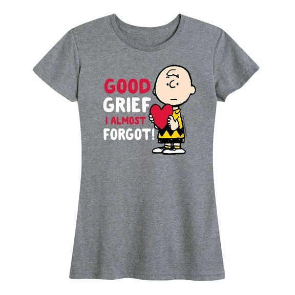 Peanuts - Good Grief Forgot - Women's Short Sleeve Graphic T-Shirt
