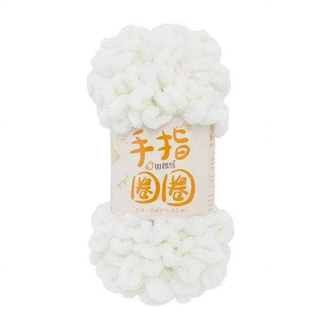 5PCS=500g Puffy Finger Loop Chunky Giant Chenille Yarn Crochet Hand Knitting Soft Rope Polyester Blanket No Needle Hook Freeship