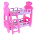 thumbnail image 2 of Cama de literas de muñeca renacida con Escaleras en Miniatura para Muñeca 25cm, Mini Modelo para Casa de Magideal Cama de literas de muñeca renacida, 2 of 7