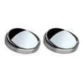 thumbnail image 6 of Naierhg Blind Spot Car Mirror 2pcs Car Blind Spot Rearview Mirror 360-degree Adjustable Frameless Convex Side Auxiliary Mirror for Car Safety Enhancement White, 6 of 8