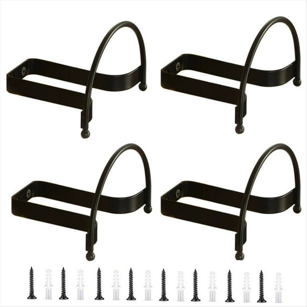 Perchero para Sombreros de Vaquero, Soporte para Sombreros de Vaquero, Colgador para Sombreros de Montaje en Pared, Negros para Exhibición (un Hermoso Regalo)