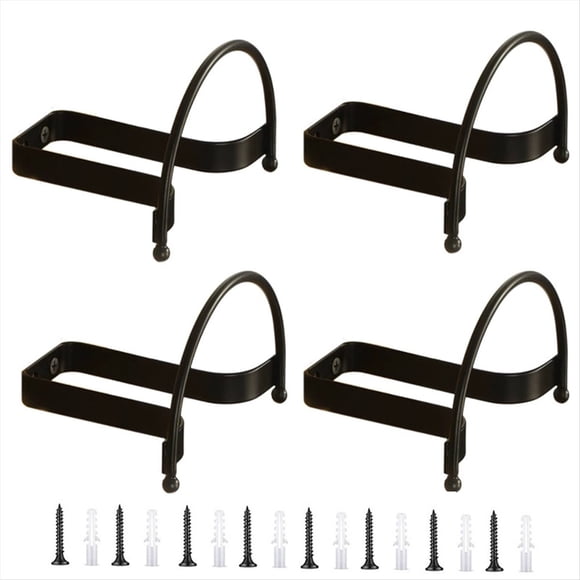 Perchero para Sombreros de Vaquero, Soporte para Sombreros de Vaquero, Colgador para Sombreros de Montaje en Pared, Negros para Exhibición (un Hermoso Regalo)