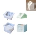 thumbnail image 2 of lixuesong Multi Purpose Silicone Mold For Candle Resin Creations European Countryside Design Jewelry Making Tool, 2 of 3