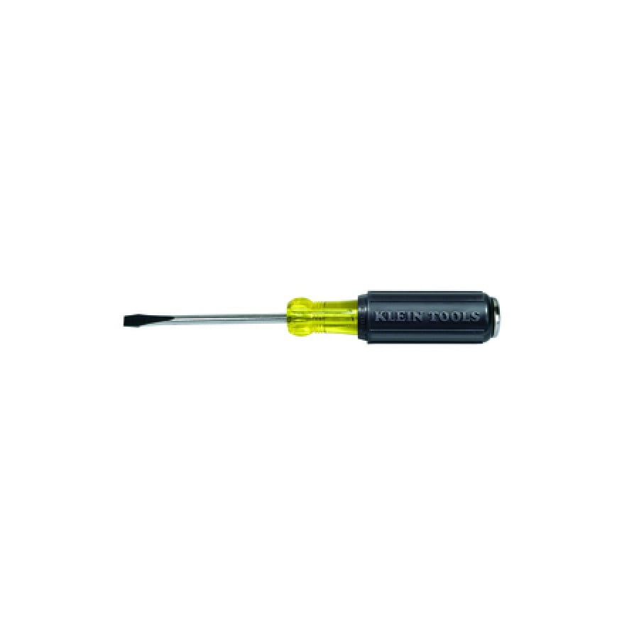 KLEIN TOOLS 6024DD Demolition Screwdriver Slotted 1/4" 4 in Round