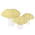 thumbnail image 1 of Shisuyan 3 Pcs Lanternes en Papier en Forme de Champignon Décorations de Fête, 1 of 8