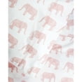 thumbnail image 2 of Melange Home 400 Thread Count Elephants Embroidered Sheet Set - 4 Color Pink - Twin, 2 of 5