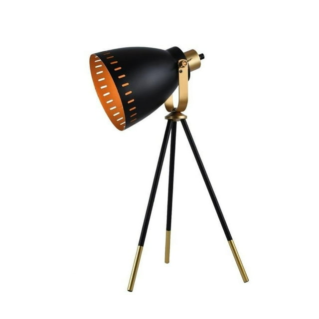 Xtricity - Parker Collection 3 Leg Table Lamp, 20.7 '' Height, Black