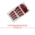 thumbnail image 2 of 1 Set French Tip Press on Simple Operation Nails Coffin False Toe Files Glittery Stick Full Cover Ballet Style Beauty Tool DIY Decorations Type 4, 2 of 7