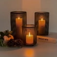 thumbnail image 3 of 1pcs Decorative Hurricane Candle Holder Set - Retro/Elegant Lantern Style Table Center Decoration for Wedding/Party/Home, 3 of 6