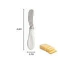 thumbnail image 2 of Ceramic Handle Butter Knife,4Pcs Stainless Steel Butter Spreader with Porcelain Handle for Kitchen,HXRH Cheese Spreader Knife for Household,Party, 2 of 6