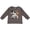 Charcoal Grey, variant on Inktastic I'm Three-cowboy Riding Horse Birthday Boys Long Sleeve Toddler T-Shirt