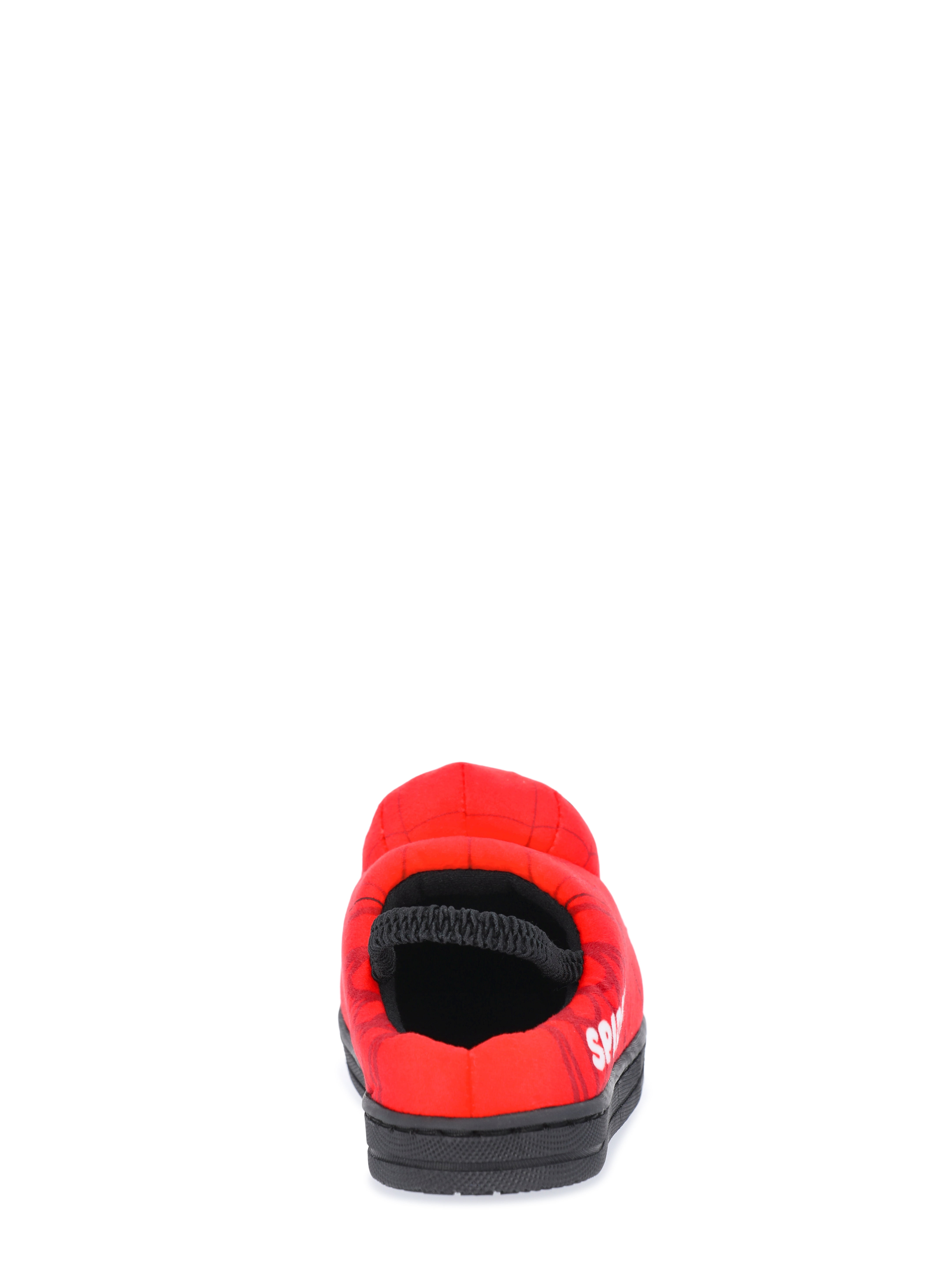 Spidey and Friends Toddler Boys' 3D Character Slippers with Back Strap