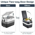 thumbnail image 6 of Costway 58 Quart Portable Electric Car Cooler Refrigerator Compressor Freezer for RVs Camping, 6 of 12