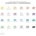 thumbnail image 4 of Marcadores de alcohol Ohuhu Honolulu B - 24 colores básicos, 4 of 9