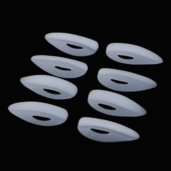 Almohadillas de pestañas shamjiam 4 Pares de Silicona Rizador Permanente Curling Lifting