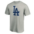 thumbnail image 2 of Men's Ash Los Angeles Dodgers Secondary Color Primary Logo 2 T-Shirt, 2 of 3