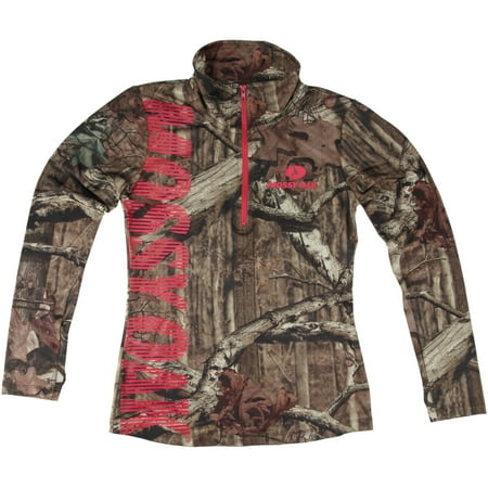 Mossy Oak Infinity Ladies' Quarter Zip Jacket, Camo