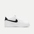 thumbnail image 4 of Nike Air Force 1 07 Zapatillas antideslizantes para hombre y mujer, clásicas, de cuero, en blanco y negro, cómodas y versátiles, de caña baja, 4 of 5